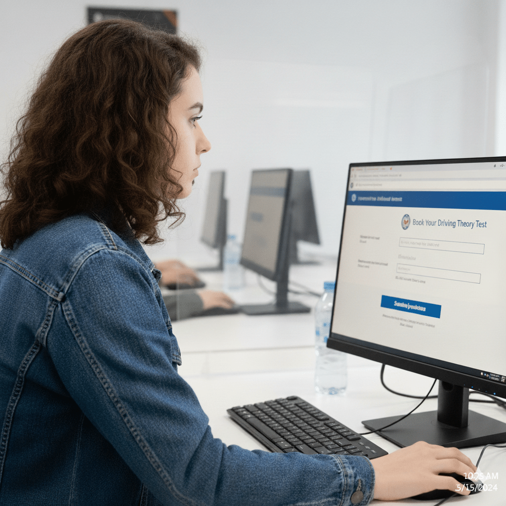 Book Your Driving Lessons Course. Book your driving theory test. Driving lessons course. Driver training. Learn to drive.